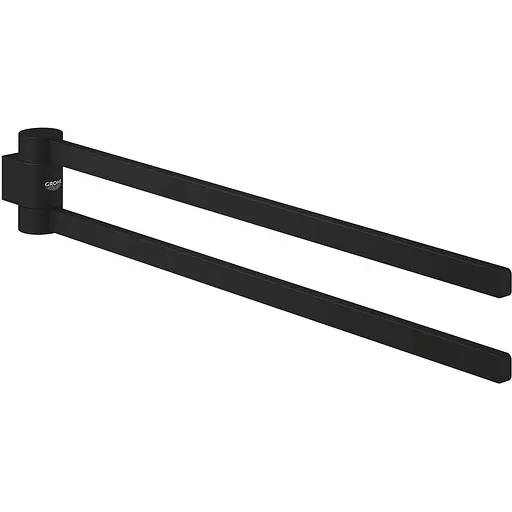 Тримач для рушника поворотний Grohe Selection 41219KF0 Чорний матовий - фото 1