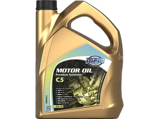 Моторна олива MPM Premium Synthetic C5 0W20 5л (05005C5)