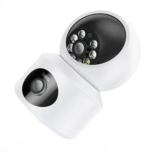 Внутрішня HD-камера відеоспостереження Hoco DI53 Білий - фото 5