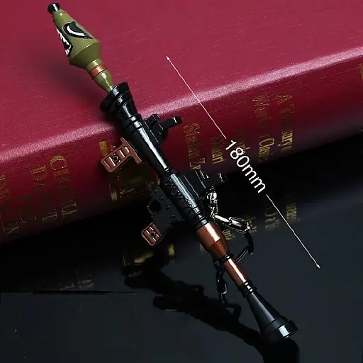 Брелок Базука|Ракетниця(Bazooka) модель РПГ із Fortnite.113 - фото 2