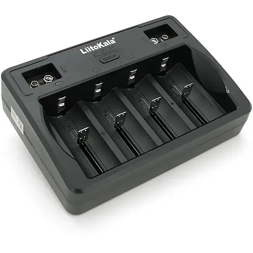ЗУ универсальное Liitokala Lii-D4, 4 канала, поддерживает Ni-MH и Ni-Cd AA(R6), ААA(R03), AAAA, С(R14), Li-ion/IMR: 32650,21700,18650