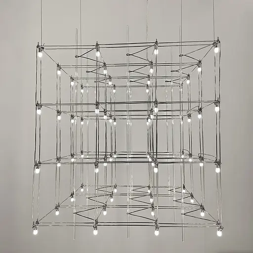 Люстра у формі паралелепіпеда у 3-х розмірах Line.F Довжина 75 см - фото 2