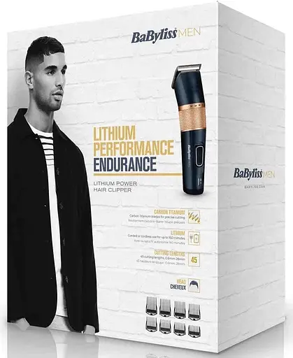 Машинка для стрижки BaByliss E986E черный - фото 8