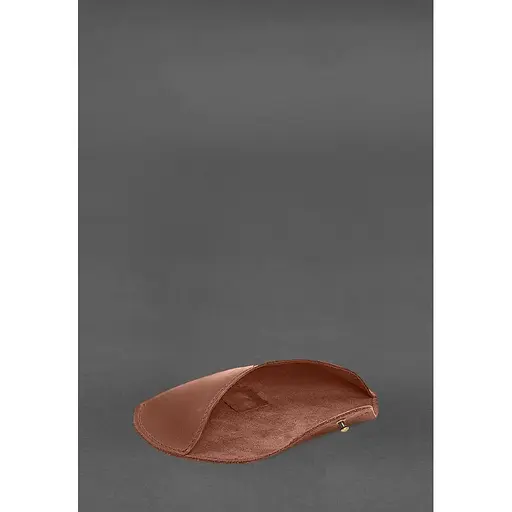 Кожаный чехол для очков BlankNote Crazy Horse с клапаном на резинке  - фото 4