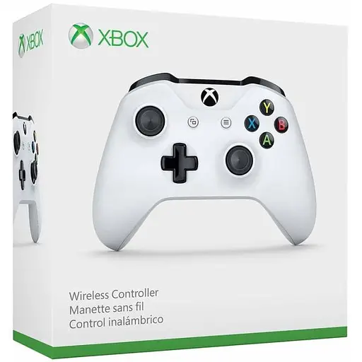 Microsoft Xbox One S Wireless Controller with Bluetooth (White) - фото 5