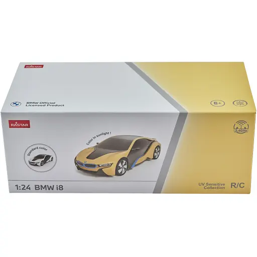 Машинка Rastar BMW i8 UV Sesitive Collection 1:24 - фото 9