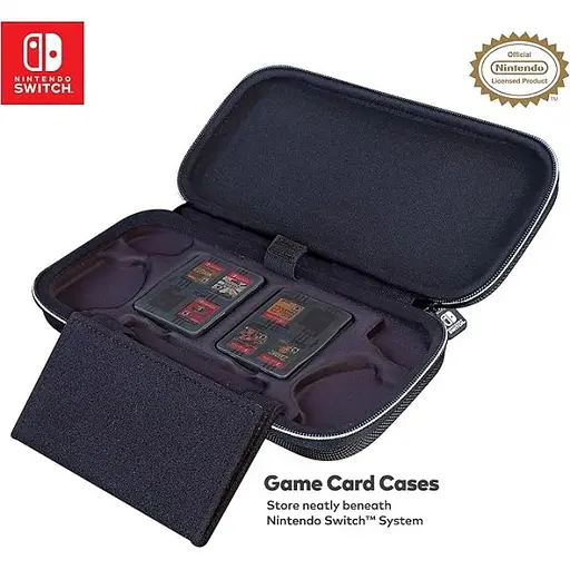 Чехол Deluxe Travel Case (Purple) (Nintendo Switch, Switch Lite, Switch OLED model) - фото 5