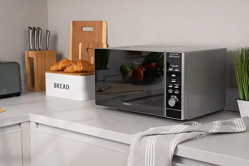Мікрохвильова піч Ardesto 23л 900Вт гриль дисплей чорний - фото 2