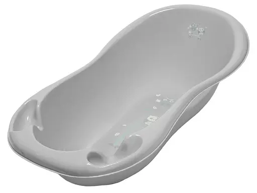 Ванна дитяча Tega Baby зі зливом Lux Owls 102 см grey - фото 1