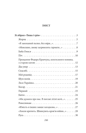 Тиша і грім. Поезії (ШБ-міні) - фото 2