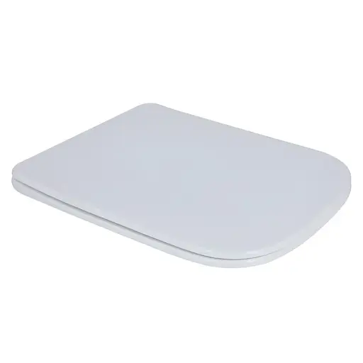 Сиденье для унитаза Mixxus Seat Cover Quadro-2001 с микролифтом 450x360x60 мм MI6717, Белый - фото 1