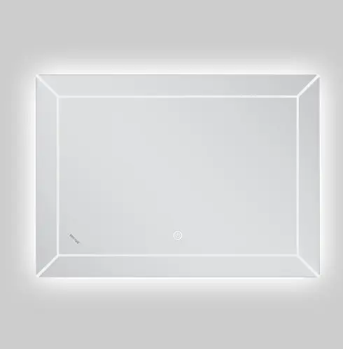Дзеркало Mixxus Premium CUBIC MR14-70x50-REVERSE (LED Touch, Anti-fog) (MP6647) - фото 2