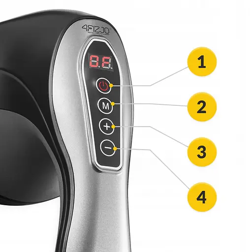 Антицелюлітний ручний масажер для тіла 4FIZJO Body Shaping 4 в 1 4FJ0558 Black (P-5907739319128) - фото 8