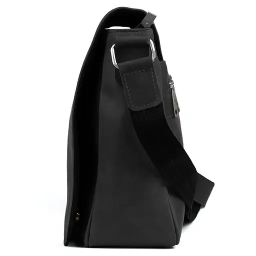 Сумка чоловіча через плече зі шкіри крейзі TARWA 37х27х11 см sum0028370 - фото 4