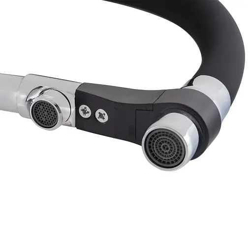 Змішувач для кухні Mixxus Premium Gravity 021 з гнучким виливом MI6977 Хром - фото 6