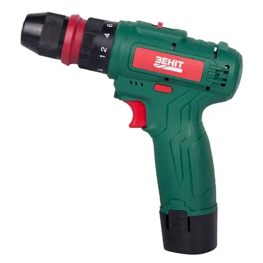 Шурупокрут-дриль акумуляторний Zenit США-12/15 DFR 12В 2х1.5 А/год 18 Нм 350·1350 об/хв 0.95 кг - фото 3