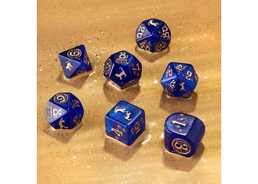 Набір кубиків CATS Modern Dice Set: Meowster , 7 шт. (RCAT04) - фото 4