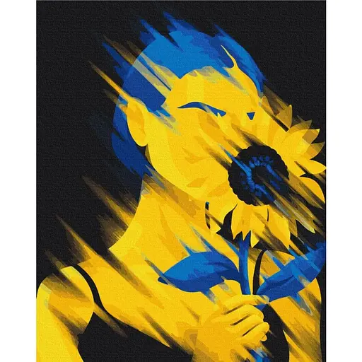 Картина по номерам Brushme Мы расцветем! ©Полина Скурихина BS53071 40х50 см