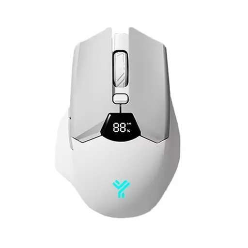 Мишка Бездротова Ігрова SX01 600 мАг Bluetooth DPI для Пк і ноутбуків Біла  - фото 1