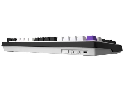 Клавіатура ігрова механічна HATOR HK-75-WV Wireless Hellyberry Switch USB, 2,4 ГГц, Bluetooth 5.3 White-Violet - фото 5