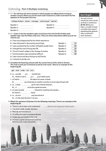 Ready for B2 First Workbook with Key and Digital Workbook and Audio 4th Ed - фото 7