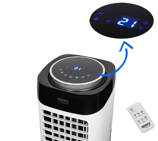 Охладитель увлажнитель  очиститель воздуха 3в1 с пультом 7л Camry CR 7908 - фото 4