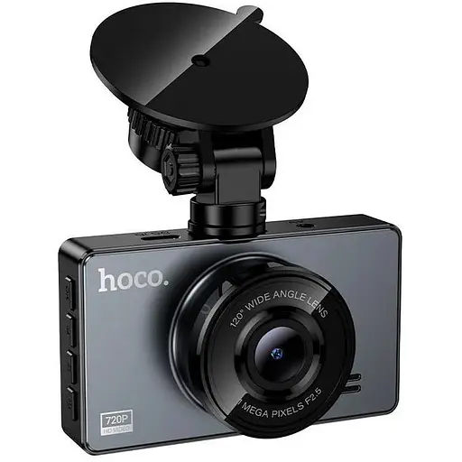 Видеорегистратор HOCO driving recorder DV14 | 3" IPS, 720p/25FPS, G-sensor | - фото 1