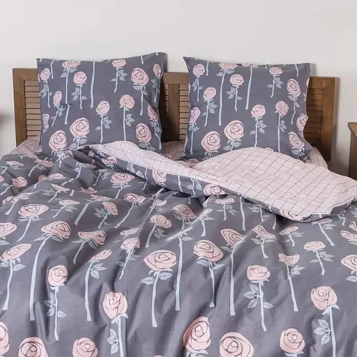 Комплект постільної білизни Viluta двоспальний ранфорс 20127 100% бавовна - фото 2