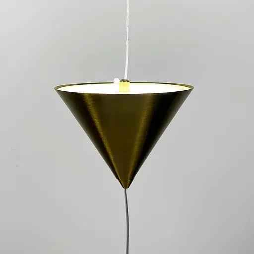 Латунный подвесной светильник с конусным дизайном Line F | Ст. MJ349/3 AB - фото 3