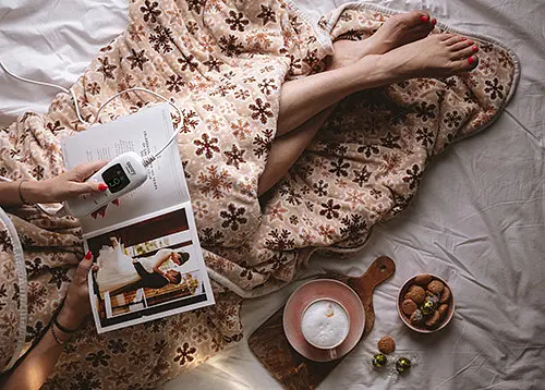 Электрическое одеяло 160x180см с таймером  супер мягкое Camry CR 7430 - фото 7