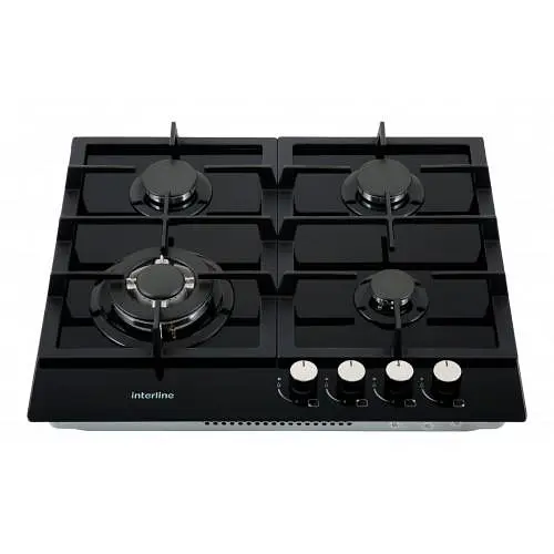 Варочная поверхность газовая Interline HGG 764 FGT BA - фото 2