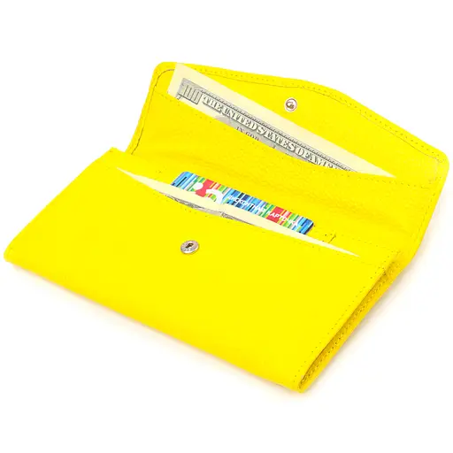 Жіночий шкіряний гаманець Canpellini 18х9х1 см acs0025546 - фото 3