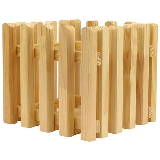 Ящик квадратний Rosa Talent сосна 20х20х18 см