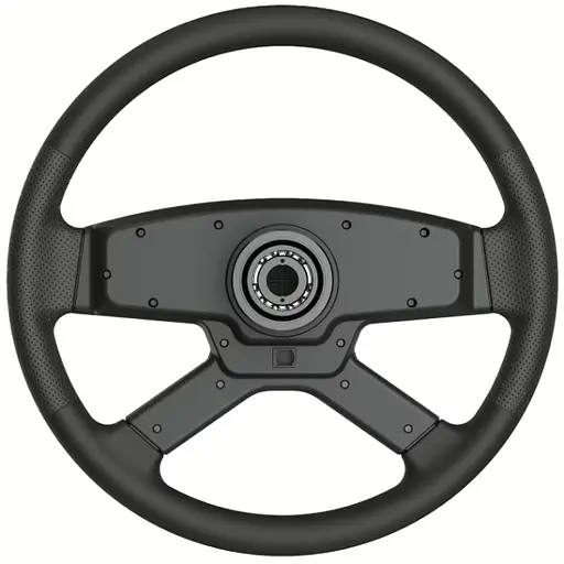 Руль Moza Racing TSW Truck 40 см 14 кн. RGB черный - фото 4