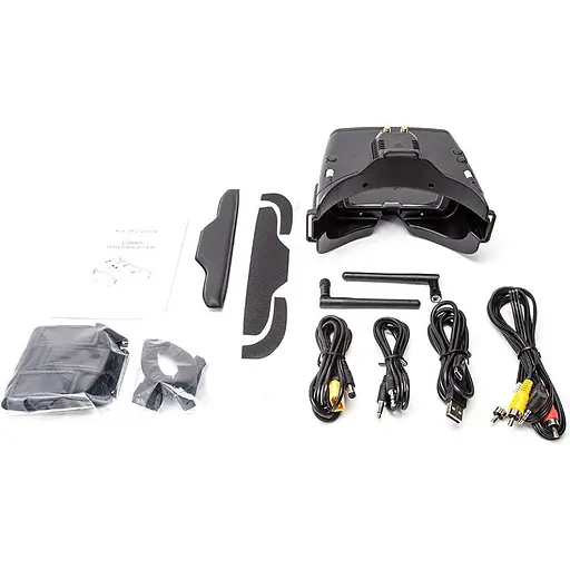 FPV очки Skyzone Cobra X V4 5.8G 48CH L-Band Black (COBRAX58G) [101649] - фото 6