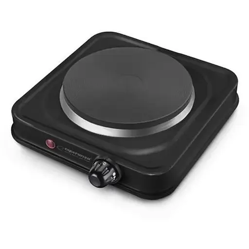 Настольная плита Esperanza EKH003K St. Helens, Black, 1000W, 1 конфорка