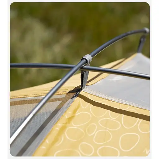 Чотиримісний намет Naturehike P-Series NH18Z044-P 210T/65D (Жовтий) - фото 3
