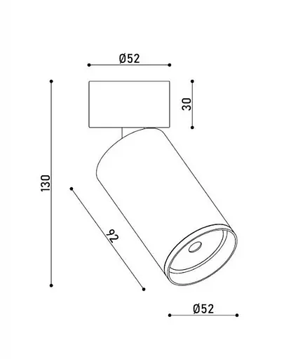 Спот KLOODI KD-MIO CE GD - фото 2