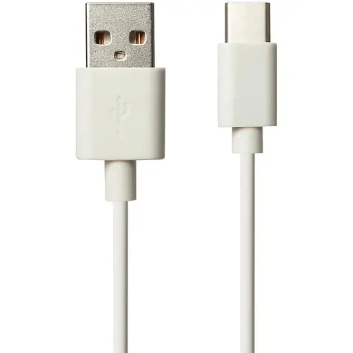 Кабель USB-папа Type C папа шнур провод белый 1 м Remax RC-006a - фото 1