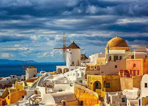 Пазл Castorland puzzle Санторіні, Греція, 500 ел. (B-52905) - фото 2