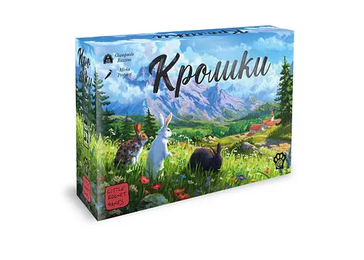 Настільна гра Woodcat Кролики (Coney) (укр.) (ВР_КРЛК)