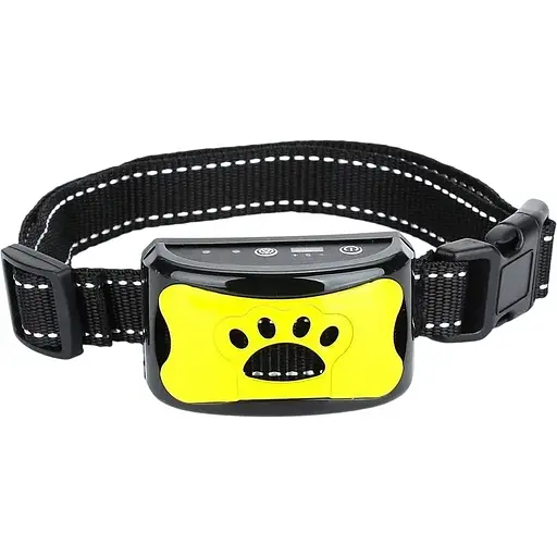 Нашийник Pecute Y-7 для маленьких собак жовтий