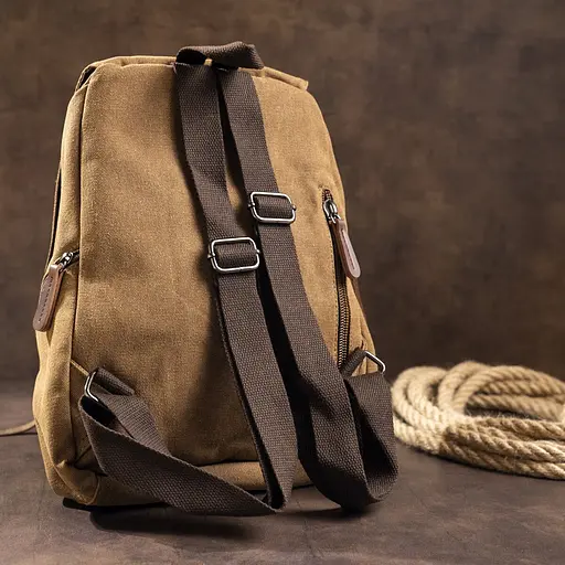 Рюкзак текстильный Vintage 34х25х9,5 см sum0012810 - фото 10