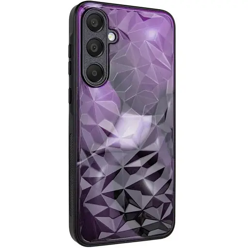 TPU+PC чехол Prisma BubbleGum для Samsung Galaxy A56 5G 3D Purple