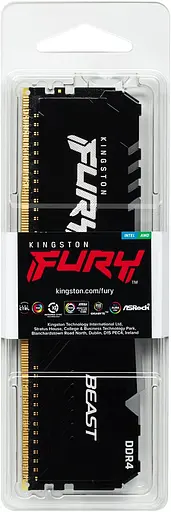 Память для ПК Kingston DDR4 32GB 3600 FURY Beast RGB - фото 9