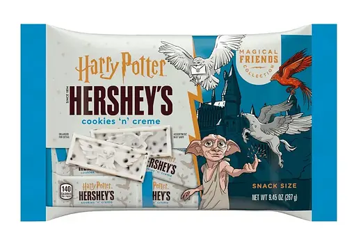 Шоколадные батончики Hershey&#39;s Halloween Cookies &#39;n&#39; Creme Harry Potter 268 г