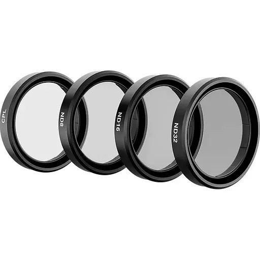 Набор фильтров Telesin CPL+ND8/16/32 для DJI Action 3/4 (OA-FLT-005) [105747]