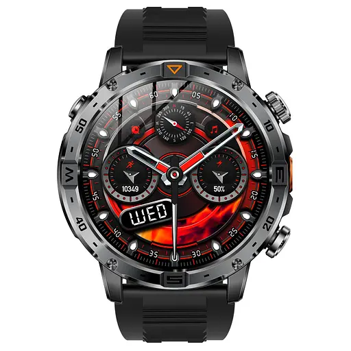 Часы Smart Fire Rubber с компасом, 2 ремешка - фото 2