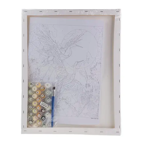 Набор для росписи по номерам "Аист" 40*50 см, IDEA2-GX47705, ТМ "99IDEAS" - фото 6