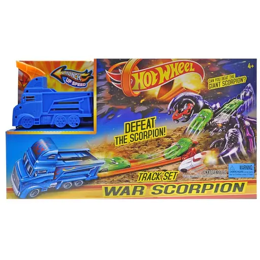 Игровой набор "Гонка" Bambi 307 трек с запуском Синий - фото 1